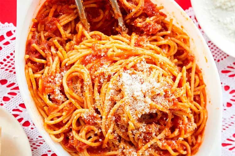 ▷Cómo hacer los mejores espaguetis con salsa de tomate - Recetas de Pasta